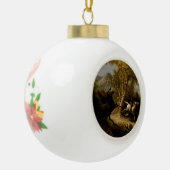 Legende van Headless Horseman Halloween Ghost Keramische Bal Ornament (Links)