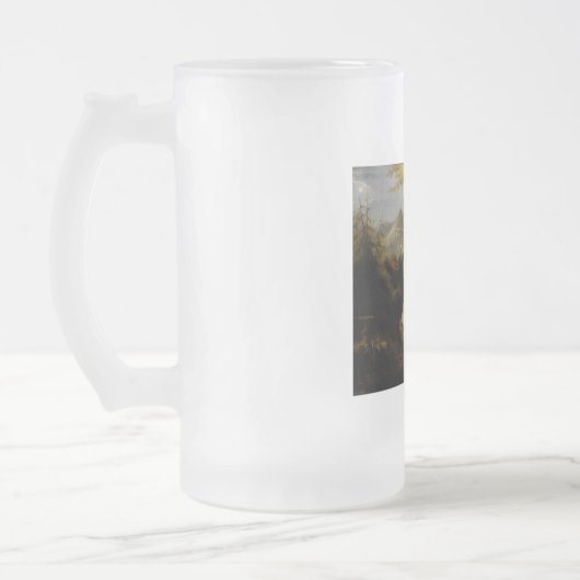 Legende van Headless Horseman Halloween Ghost Matglas Bierpul (Links)