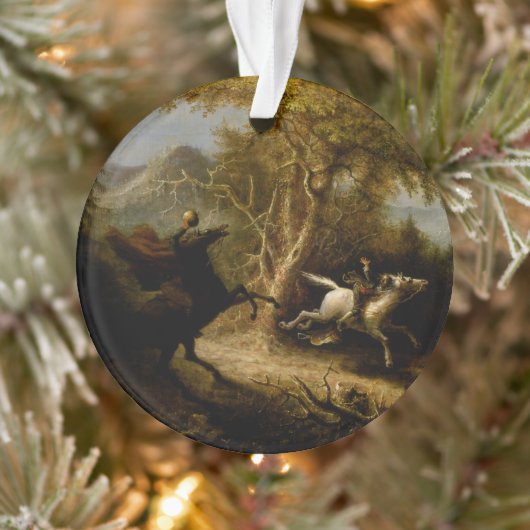Legende van Headless Horseman Halloween Ghost Ornament (Boom)