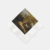 Legende van Headless Horseman Halloween Ghost Servet (Hoek)