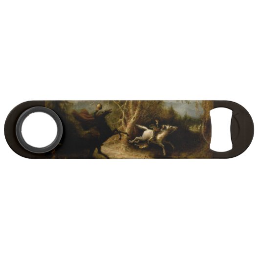 Legende van Headless Horseman Halloween Ghost Speed Flessenopener (Voorkant (Horizontaal))