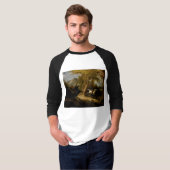 Legende van Headless Horseman Halloween Ghost T-shirt (Voorkant volledig)