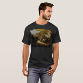 Legende van Headless Horseman Halloween Ghost T-shirt (Voorkant volledig)