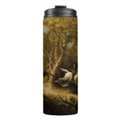 Legende van Headless Horseman Halloween Ghost Thermosbeker (Voorkant)