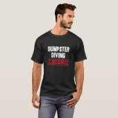 Legende van het doorzoeken van afvalcontainers Afv T-shirt (Voorkant volledig)