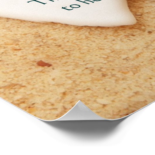 Legende van het Poster van de zanddollar (Hoek)