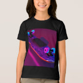 Legende van het skateboard Tri-Blend shirt (Voorkant)