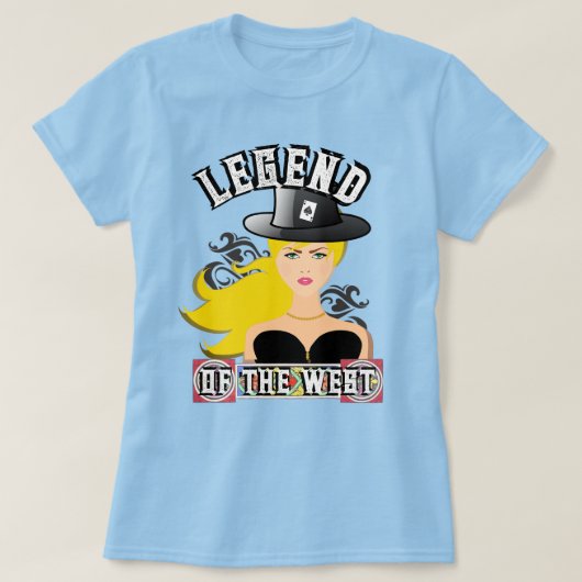 Legende van het Westen T-shirt (Design voorkant)