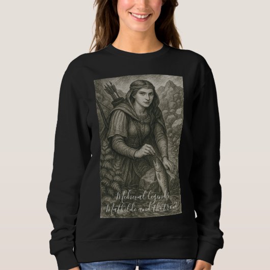 Legende van Mathilde de Canossa en de forel Trui (Voorkant)