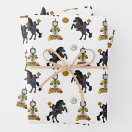 Legende van Sleepy Hollow Headless Horseman Gif Inpakpapier Vel