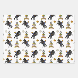 Legende van Sleepy Hollow Headless Horseman Gif Inpakpapier Vel