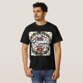 Legende van Sock Monkey Domino T-shirt (Voorkant volledig)