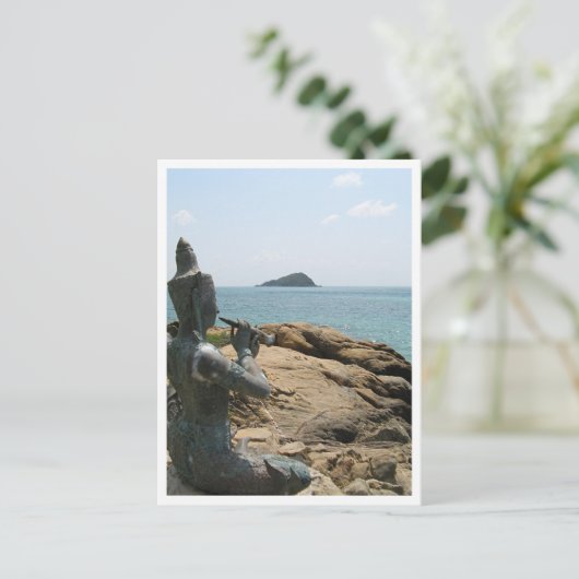 Legende van Sudsakorn ... Sattahip, Thailand Briefkaart (Staand voorkant)