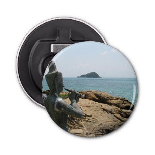 Legende van Sudsakorn ... Sattahip, Thailand Button Flesopener