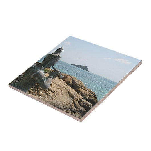 Legende van Sudsakorn ... Sattahip, Thailand Tegeltje (Zijkant)