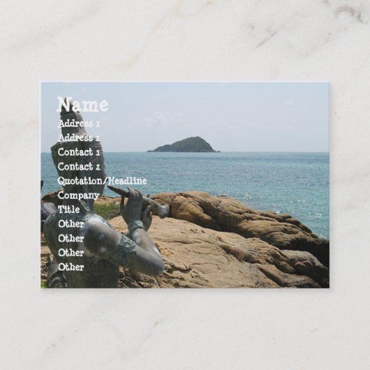 Legende van Sudsakorn ... Sattahip, Thailand Visitekaartje (Voorkant)