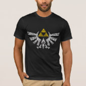 Legende van Zelda Hylian crest raglan shirt (Voorkant)