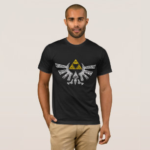 Legende van Zelda Hylian crest raglan shirt