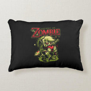 Legende van Zombie Decoratief Kussen