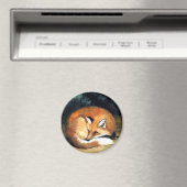 "Legende vos" Wildlife Art reproductie magneet (Insitu (Vaatwasser))