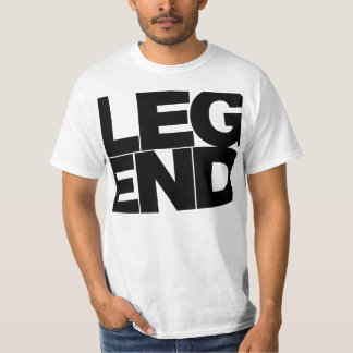 Legende (zwarte tekst) t-shirt