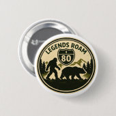 Legenden Dwalen – I-80 Geïnspireerd Embleem Ronde Button 5,7 Cm (Voorkant /achterkant)