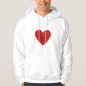 Legenden rusten nooit hoodie (Voorkant)