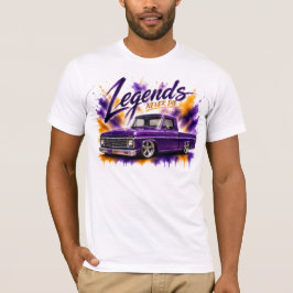 Legenden sterven nooit Klassieke Truck T-shirt 
