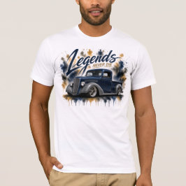 Legenden sterven nooit Klassieke Truck T-shirt 