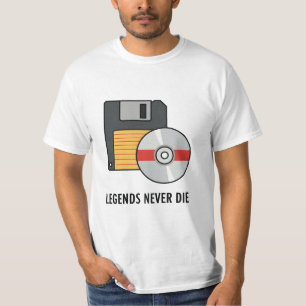 Legenden sterven nooit T-shirt