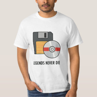 Legenden sterven nooit T-shirt