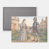 Legenden van Corfu Magneet (Voorkant / Achterkant)