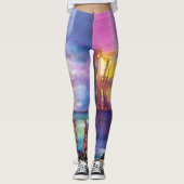 LEGENDEN VAN MAGISCHE EN MYSTERY,KNIGHTS VAN PENDR LEGGINGS (Voorkant)