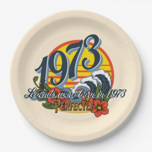 legenden werden geboren in 1973 papieren bordje