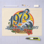 legenden werden geboren in 1973 tissuepapier (Craft)