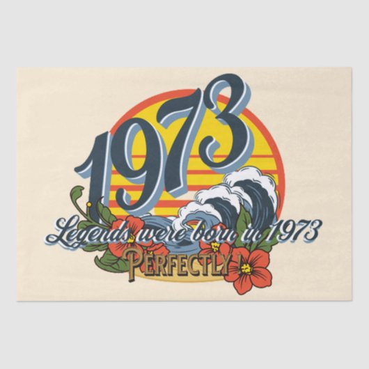 legenden werden geboren in 1973 tissuepapier (Voorkant)