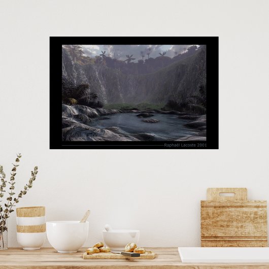 Légendes d'Amazonie Poster (Keuken)