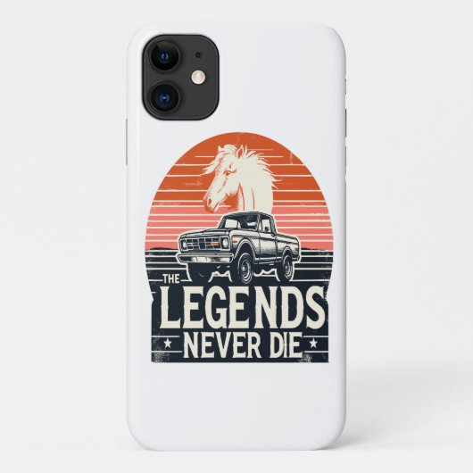 Legendes gaan nooit dood Case-Mate iPhone case (Achterkant)