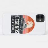 Legendes gaan nooit dood Case-Mate iPhone case (Achterkant (horizontaal))