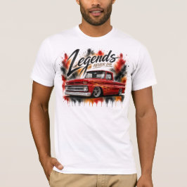 Legendes Nooit Dood Cadeau voor Truckliefhebbers T-shirt
