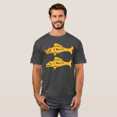 Legendes Van De Verborgen Tempels Blauwe Barracuda T-shirt (Voorkant volledig)