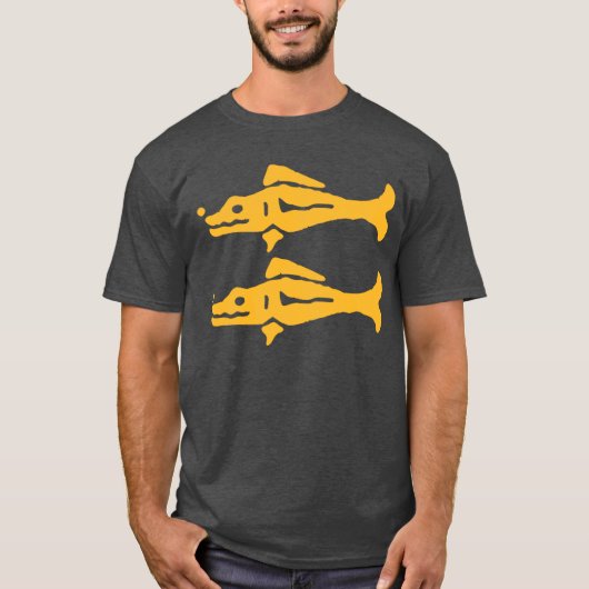 Legendes Van De Verborgen Tempels Blauwe Barracuda T-shirt (Voorkant)