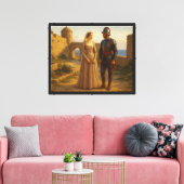 Legendes van het eiland Corfu Canvas Afdruk (Insitu (Woonkamer))