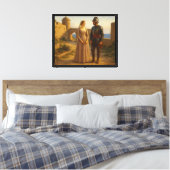 Legendes van het eiland Corfu Canvas Afdruk (Insitu (Slaapkamer))