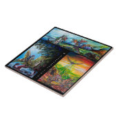 LEGENDES VAN MAGIE EN MYSTERIE Fantasie Tegeltje (Zijkant)