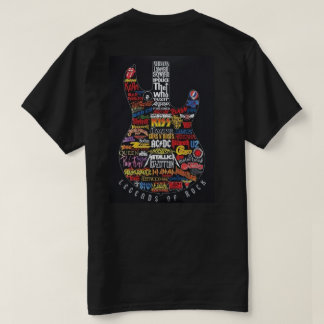 Legendes van rotsen t-shirt