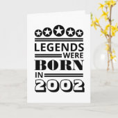 Legendes werden geboren kaart (Gele Bloem)