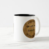 legendes worden geboren in november tweekleurige koffiemok (Voorkant rechts)