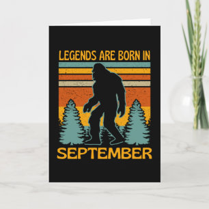 Legendes worden geboren in september Bigfoot Kaart