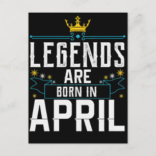 Legendes worden in april geciteerd voor legenden briefkaart
